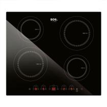 Fogão Cooktop de Indução 4 Bocas Preto 7500w Cheff Gourmet Eci04ep 220v - Eos B166390