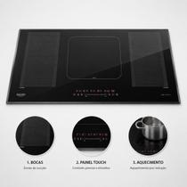 Fogão Cooktop de indução 5 Zonas Flexiveis Dako Select