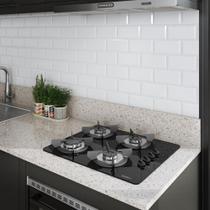 Fogão Cooktop Elétrico com 4 Bocas Mesa em Vidro Safe Nardelli