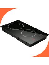 Fogão Cooktop Elétrico Indução 3500w 2 Bocas Vitrocerâmica Culinaria Preto Fogão Cooktop Elétrico Indução 3500w 2 Bocas Vitrocerâmica Culinaria Preto