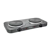 Fogão Cooktop Elétrico Portátil Camping Sem Gás Prático Resistente Lenoxx PFE353 Cinza 110v