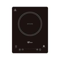 Fogao cooktop fischer 1 boca por inducao portátil touch screen mesa vitrocerâmica - 127v