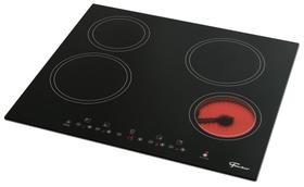 Fogão Cooktop Fischer 4Q Elétrico Mesa Vitrocerâmica - 220V