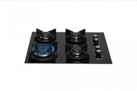 Fogão Cooktop Fischer 4Q TC Infinity Gás Mesa Vidro - Preto - 26297-57076