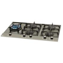Fogão Cooktop Fischer 5Q Platinium Gás Aço Bivolt Fogão Cooktop Fischer 5Q Platinium Gás Aço Bivolt