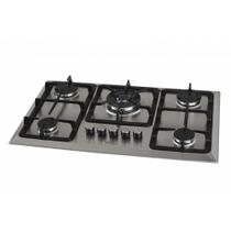 Fogão Cooktop Fischer 5Q TC Infinity Gás Mesa Inox Bivolt Fogão Cooktop Fischer 5Q TC Infinity Gás Mesa Inox Bivolt
