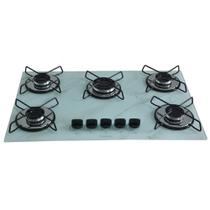 Fogão Cooktop Gás 5 Bocas Ultra Chama 127v/220v Branco