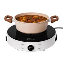 Fogão Cooktop Indução Portátil 1 Boca 2000W Bivolt Sou Energy Fogão Elétrico Mesa Digital e Timer Fogão Cooktop Indução Portátil 1 Boca 2000W Bivolt Sou Energy Fogão Elétrico Mesa Digital e Timer