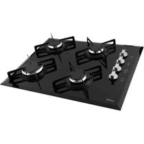 Fogão Cooktop Philco 4 Bocas Preto Bivolt