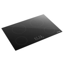 Fogão Cooktop Por Indução 4 Bocas Com Função Turbo Total Mondial MCI024BG1 Preto