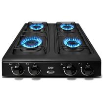 Fogão Cooktop Portátil A Gás 4 Bocas Clarice Resistente Pret Fogão Cooktop Portátil A Gás 4 Bocas Clarice Resistente Pret