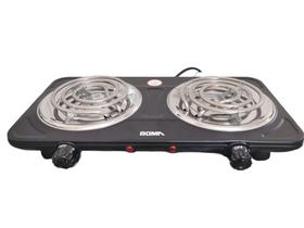 Fogão cooktop portátil elétrico 220v5 Temperaturas 2 Boca elétrico 1000w - Boma