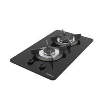 Fogão Cooktop Vidro Gás 2 Bocas Simples Safe Ferro Flange Inox Safe2 Bivolt - Nardelli 27011201-00 Fogão Cooktop Vidro Gás 2 Bocas Simples Safe Ferro Flange Inox Safe2 Bivolt - Nardelli 27011201-00