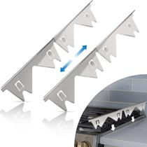 Fogão Counter Gap Cover Cleaneat em aço inoxidável (pacote com 2) Fogão Counter Gap Cover Cleaneat em aço inoxidável (pacote com 2)