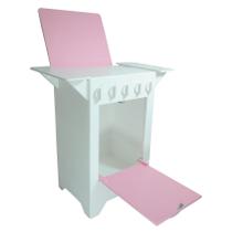 Fogão Cozinha C/ Portas Abrem Brinquedo 55x48,2x29 Mdf Pintado Fogão Cozinha C/ Portas Abrem Brinquedo 55x48,2x29 Mdf Pintado