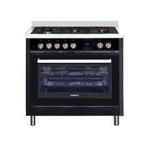 Fogão cuisinart arkton 5 queimadores com forno elétrico em aço inoxidável 90cm 220v 4092740104