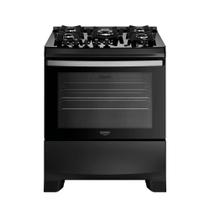 Fogão Dako 5 Bocas com Mesa de Vidro Tripla Chama Supreme Glass Preto Bivolt