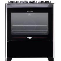 Fogão Dako 5 Bocas Magister Automático Mesa de Vidro Forno 100L