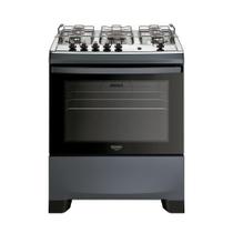 Fogão Dako 5 Bocas Mesa Inox Tripla Chama Supreme Titanium Bivolt