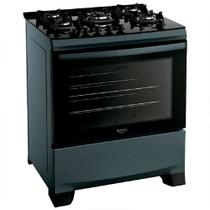 Fogão Dako Supreme 5 Bocas Automático Mesa de Vidro Forno 100L Bivolt