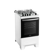 Fogão Dako Supreme Glass 4 Bocas a Gás Acendimento Automatico Branco Bivolt