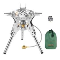 Fogão de acampamento Onlyfire Portable GS350 em aço inoxidável - ONLYFIRE OUTDOOR LIVING