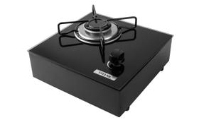 Fogão de bancada a Gás 1 Boca Stelar Euro Preto Fogão de bancada a Gás 1 Boca Stelar Euro Preto