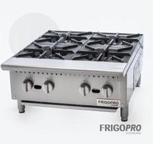 Fogão de Bancada á Gás Cooking 4 Bocas 33X61X77cm CPHP24M Frigopro