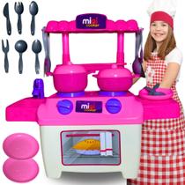 Fogão de brinquedo Mini Cooker BStoys Brinquedo de cozinha Acessórios de cozinha Panelinhas