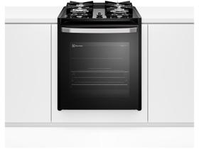 Fogão de Embutir 4 bocas Electrolux Preto Experience Mesa de Vidro e Tripla Chama (FE4BP)