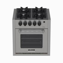 Fogao de Embutir 4 Bocas Venax Gaudi Line Inox Gas Glp