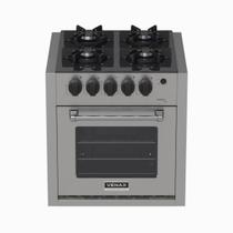 Fogao de Embutir 4 Bocas Venax Gaudi Line Inox Gas Glp
