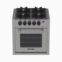 Fogao de Embutir 4 Bocas Venax Gaudi Line Inox Gas Glp