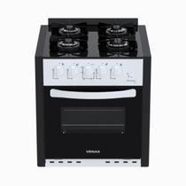 Fogao de Embutir 4 Bocas Venax Picasso Line Branco Gas Glp