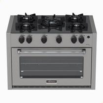 Fogão De Embutir 5 Bocas Venax Gaudi Line Inox 88,3L Gás Automático Bivolt 30305 Fogão De Embutir 5 Bocas Venax Gaudi Line Inox 88,3L Gás Automático Bivolt 30305