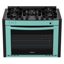 Fogao de Embutir 5 Bocas Venax Gaudi Prisma Vitreo Bl Verde Gas Glp Fogao de Embutir 5 Bocas Venax Gaudi Prisma Vitreo Bl Verde Gas Glp