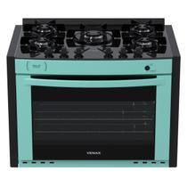Fogao de Embutir 5 Bocas Venax Gaudi Prisma Vitreo Bl Verde Gas Glp Fogao de Embutir 5 Bocas Venax Gaudi Prisma Vitreo Bl Verde Gas Glp