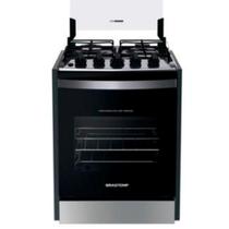 Fogão De Embutir Brastemp 4 Bocas Byo4Ebr Inox Bivolt