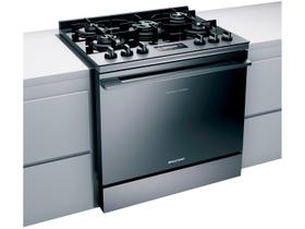 Fogão De Embutir Brastemp 5 Bocas Inox BYS5VCRRNA 220V
