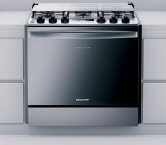 Fogão de Embutir Brastemp 5 Bocas Inox