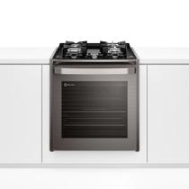 Fogão de Embutir Electrolux Experience com Mesa Vidro e Grill Cinza - FE4EG