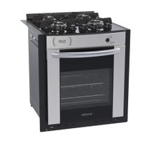 Fogão de Embutir Venax Gaudi Prisma Vitreo Bl 4 Bocas Gas Glp Inox Fogão de Embutir Venax Gaudi Prisma Vitreo Bl 4 Bocas Gas Glp Inox