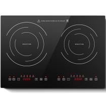 Fogão de indução Amzgachfktch 2 queimadores 51cm 1800W 120V