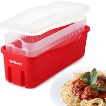 Fogão de macarrão para micro-ondas Tafura com sistema de filtragem dupla