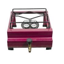 Fogão de Mesa 1 Boca Alta Pressão ROA com Mangueira e Registro Fogão de Mesa 1 Boca Alta Pressão ROA com Mangueira e Registro