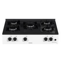 Fogao de Mesa 5 Bocas Venax Grand Petit Line Branco Gas Glp