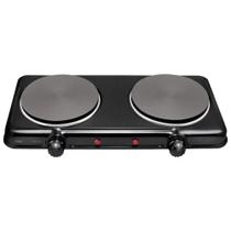 Fogao de Mesa Eletrico Portatil 2 Bocas ELGIN - 42FOG0201000 Preto 110 VOLTS