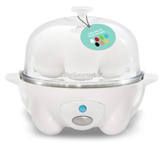 Fogão de ovos Elite Gourmet EGC-007 Rapid 7 Eggs com desligamento automático