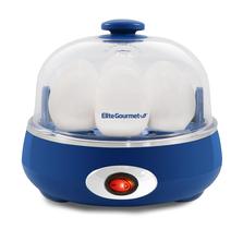 Fogão de ovos Elite Gourmet EGC007CBL Rapid 7 ovos sem BPA