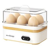 Fogão de ovos Evoloop Electric com capacidade para 6 ovos com desligamento automático